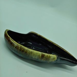 Vintage rare made in japan brown ivory planter